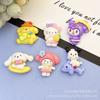 Transparente Sanrio Dulce Fruta Dibujos Animados Accesorios Gordos Zuecos Funda para Teléfono Móvil Pasador Joyería Caja Ciega Bolsa de la Suerte Popular