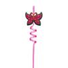 Accesorios de Pajitas de Mariposa de Colores Grado Alimenticio para Mascotas Pajitas Espirales Repetibles Decoración Venta Caliente en Amazon