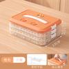 Caja para Dumplings Hogareña de Gran Capacidad Congelador Crujiente Bolso de Mano Multicapa Caja de Almacenamiento de Grado Alimenticio Congelación Rápida