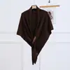 25 Novos Xales de Lã com Lantejoulas Outono e Inverno Moda Feminina Peça Única Moda Luxo Xale Triangular Senso de Alto Padrão