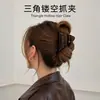 Pinza para el Cabello Minimalista de Acrílico Estilo Coreano, Pasador Vintage, Pinza de Tiburón, Nuevo Modelo 2025, Pinza de Cabello de Alta Gama para Mujeres, Parte Posterior de la Cabeza