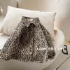 Chaqueta con Estampado de Leopardo para Niños Camisa Coreana 2023 Nuevo Estilo Occidental Otoño Primavera y Otoño de Bebé Top de Mezclilla para Niños