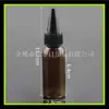 Botella de Plástico con Boquilla Puntiaguda para Aceite Esencial de 30ml Botellas Cosméticas Tapa Eléctrica para Agua del Cabello Botella de Plástico Agua de Pigmento Botella Pequeña
