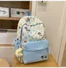 Cross2026 Mochila Nueva para Estudiante de Secundaria Chica ins Nicho Linda Mochila de Doble Hombro Estilo Academia de Chica Mochila de Doble Hombro