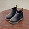 2021 outono e inverno novas botas infantis Martin Botas curtas britânicas para meninas Botas quentes de algodão Botas da moda para meninos