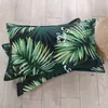 Funda de almohada simple estampada 48*74 cubierta para inserto de almohada, funda de almohada engrosada para adultos, universal para dormitorios y hoteles
