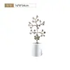 Gran Venta Precio Especial Simple Moderno Accesible Lujo Decoraciones Decorativas de Cristal Habitación Modelo Sala de Estar Mueble de TV Artesanías de Metal