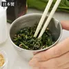 Bol de Acero Inoxidable para Cocinar Echo Importado de Japón con Escala, Bol para Hornear, Bol para Huevos, Bol para Condimentos, Grueso 220ml