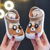 Sandalias de Verano para Niños Nueva Versión Coreana Sandalias Impermeables Antideslizantes de Suela Suave para Caminar para Niñas de 2-3 Años