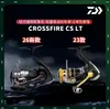 26 Modelos/23 Modelos Carretilhas de Spinning Crossfire, Resistente à Água Salgada, Arremesso de Longa Distância, Carretel Metálico Baixo