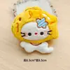 Adorable Cabeza de Gato Colgante Muñeca Colgante para Bolso de Niña Broche Versátil de Dibujos Animados Colgante de Muñeca de Peluche