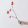 Em estoque Flor Artificial Folhas de Folha de Milão Decoração de Interior Folhas Artificiais Ornamento para Casa Planta Artificial Verde Folha de Milão