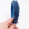 Acessórios de Cabeça Novo Pesado Moda Estiloso Fino Esponja Colorido Cristal Partícula Argola de Cabelo Senhoras Fotografia de Rua Bonito Grampo de Cabelo Mulheres