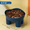 Tazón para Gato Suministros para Mascotas Tazón Pata de Elefante Color Macarrón Tazón Protección de Cuello Pata de Elefante Recipiente para Comida de Gato Tazón para Mascotas Antivuelco Venta al por Mayor