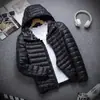 Liquidación de fin de temporada Pedido original de comercio exterior alemán Algodón plumón Ultraligero Algodón talla grande Hombre Primavera Algodón ligero