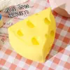 Mini Queijo Squishy Quadrado Xiaohongshu, Brinquedo Criativo Ultra Macio de Reação Lenta para Apertar Alívio de Estresse, Aliviador de Estresse para Apertar na Mão