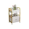 Carrito para salón de belleza, estante de almacenamiento multifuncional, para cuidado de uñas y cabello, carrito de almacenamiento de herramientas de belleza médica, carrito móvil giratorio
