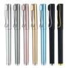 Suporte tela sensível ao toque caneta gel push colorida atacado fosca assinatura preto caneta de água publicidade caneta de carbono impressão de logotipo
