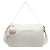 Bolsa de Viaje Transfronteriza de Corta Distancia para Mujer, Gran Capacidad, Separación Seco y Húmedo, Bolsa de Deporte Fitness, Hombro Único Cruzada Almacenamiento de Equipaje para Viajes Diarios