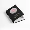 Ornamento de livro falso para cidade da moda, livro de simulação criativa, decoração de mesa, caixa de livro, caixa simples para armazenamento de revistas