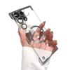 Funda Magnética Transparente Ultra Fina Galvanizada Adecuada para Teléfono Móvil Samsung S26Ultra Funda S23 Dura Sin Marco S24 Funda Protectora