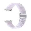 Resina Natural Adecuada para S11/12 Apple Iwatch345678910 Correa de Reloj Ultra Transparente de Tres Piezas