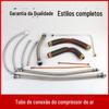 Acessórios da bomba do compressor de ar cabeça do cilindro interruptor da válvula de retenção tubo de conexão tubo de cobre tubo de alumínio mangueira de aço inoxidável não oleosa