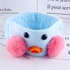 Banda elástica para el pelo de oso de vellón coral, corona, banda para el pelo de baño, hebilla para la cabeza con forma de corazón, accesorios para el pelo con forma de bola de pelo de Corea del Sur, tocados