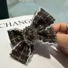 Novo Prendedor de Cabelo Banana com Laço Estilo Coreano, Grampo de Cabelo Fashion, Prendedor Vertical para Rabo de Cavalo de Menina Doce, Prendedor para Aumentar o Volume do Cabelo