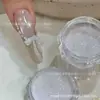 Shanna. Pó Iluminador de Alta Transparência para Nail Art, Pó de Cristal de Alto Brilho, Pó Espelho Mágico, Unhas Usáveis, Acessórios para Unhas DIY