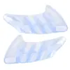 Set de Separadores de Dedos del Pie para Niños Elásticos Suaves SEBS Usables en Zapatos Separador de Dedos Superpuestos Cubierta Invisible para Pie de Cinco Agujeros Dedo del Pie