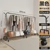 Tendedero de balcón, tendedero móvil de pie con ganchos, almacenamiento para dormitorio, tendedero de doble barra