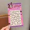 Pegatinas para uñas infantiles Sanrio no tóxicas e insípidas pegatinas para uñas de niñas caricatura viene con pegamento pegatinas de juguete para niñas