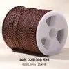 Hejiajin No. 72 Hilo de Jade Hilo Teñido Materiales Hechos a Mano DIY para Pulseras, Cordones Tejidos, Collares con Colgante y Cordones Trenzados
