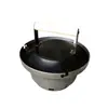 Parrilla de carbón, fogata de carbón, sartén para parrilla de carbón, parrilla de barbacoa coreana de carbón, caja de carbón, briquetas de carbón, lámina de acero perforada, mango de sartén para parrilla de carbón