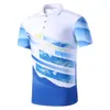 Camisa Polo de Voluntario de Verano Camiseta de Manga Corta Absorbente de Sudor Unisex Artes Marciales Natación Instructor de Fitness Uniforme Personalizado Venta al por Mayor