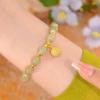 Durian igual al de la celebridad de Internet (Recuerdo) pulsera de imitación jade Hetian natural textura de alta calidad regalo de cumpleaños para novia