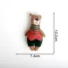 Broches de Peluche Creativos y Lindos de Animales de Dibujos Animados para Niñas, Accesorios Creativos Hechos a Mano para Ropa y Bolsos, Regalos