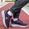 Tênis Esportivos Casuais de Verão 2025 para Casal, em Malha Respirável, para Caminhada, Leves, com Absorção de Choque, Biqueira Larga, Forma Larga, Sapatos Casuais para Idosos