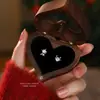 Brincos de Alce em Prata Pura S999 com Zircônia para Mulheres, Modernos, Simples e de Alto Padrão Série Alce Presente de Natal Atacado