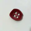 Botões de Resina com Quatro Furos, Acessórios Especiais para Roupas, Disponíveis em Várias Cores, Botões Decorativos para Jaquetas Infantis
