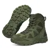 Botas de Montañismo de Caña Alta para Exteriores Transfronterizas Botas Tácticas Suela de Goma Resistentes al Desgaste Botas para Hombre Campamento de Invierno 2026 Fabricante Color Arena