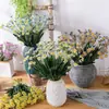 Decoración para el Hogar Pe Pastoral Margarita Ins Flores Artificiales Fabricante Ramo de Boda Planta Pared Flores Falsas Transfronterizo
