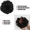Comércio exterior transfronteiriço Tendência europeia e americana Anel de cabelo cacheado de seda de alta temperatura Cabeça de bola Elástico Pacote de cabelo natural fofo Pacote de cabelo cacheado