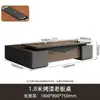 Mesa executiva de luxo, design moderno simples, mesa de presidente, mesa de CEO, mesa executiva, conjunto de mesa e cadeira para escritório de gerente