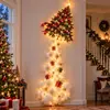 Luminária de Parede Trilha Mágica de Natal Transfronteiriça, uma luminária de parede de madeira para a Trilha Mágica de Natal