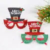 Nuevas gafas decorativas navideñas para adultos y niños, regalo de Navidad, suministros para fiestas, marcos de gafas creativos, venta al por mayor