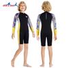 Traje de Neopreno para Niños Dive&Sail 2.5mm Cálido y a Prueba de Frío Traje de Neopreno Dividido Snorkel Natación Traje de Surf