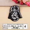 Atacado Transfronteiriço Patches Bordados Patches Bordados à Máquina Patch de Bandeira Caveira Pirata Punk para Decoração de Roupas Patches Apliques