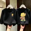 Ropa Nueva Otoño e Invierno 2026 para Bebé Niño Camisetas Algodón Puro Ropa de Otoño Camisetas de Manga Larga para Niños Ropa Interior para Niños Camisetas de Moda